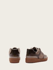 AllSaints Brown Regan Plus Low Top - Image 4 of 6