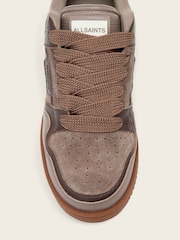 AllSaints Brown Regan Plus Low Top - Image 5 of 6