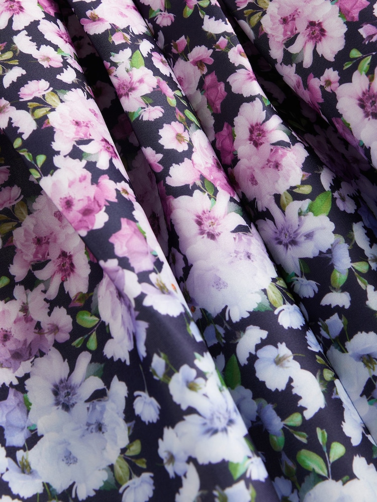 Baker by Ted Baker Multi-Coloured Floral Scuba Dress - Image 10 of 10