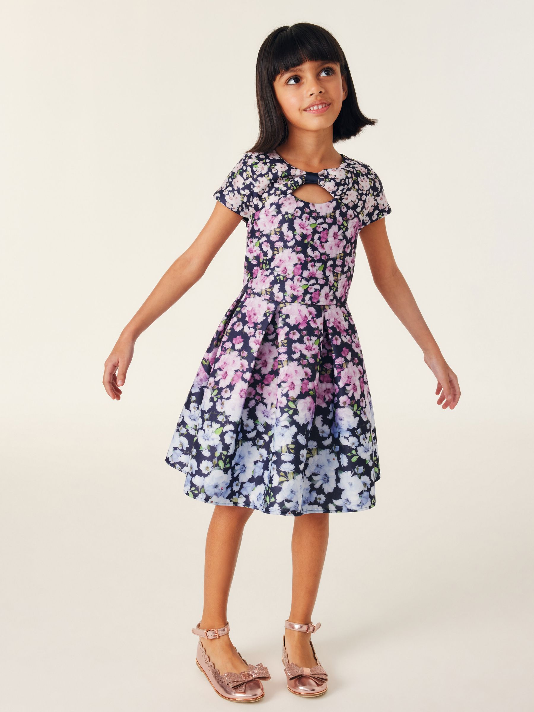 Ted baker multi coloured dress sale
