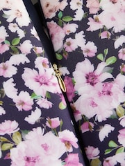 Baker by Ted Baker Multi-Coloured Floral Scuba Dress - Image 9 of 10