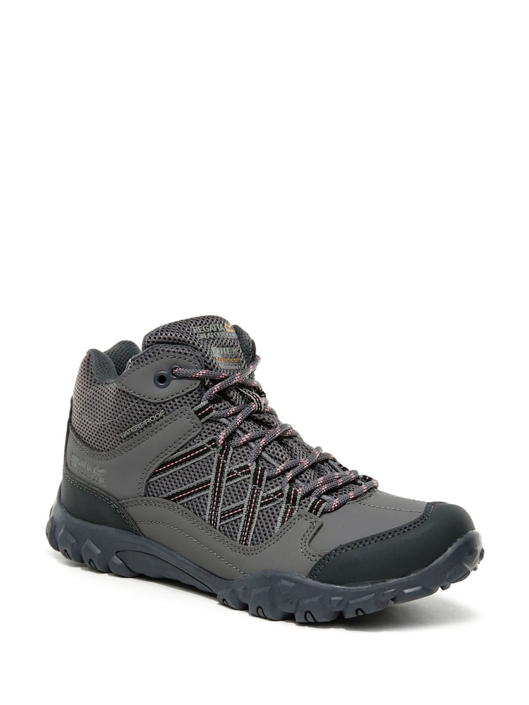 Botas de senderismo Junior Edgepoint Mid de Regatta - Imagen 2 de 4 Botas de senderismo Junior Edgepoint Mid de Regatta - Imagen 2 de 4