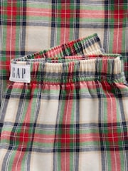 Gap Red & Cream Check Flannel Pyjama Bottoms (6-13yrs) - Image 6 of 6