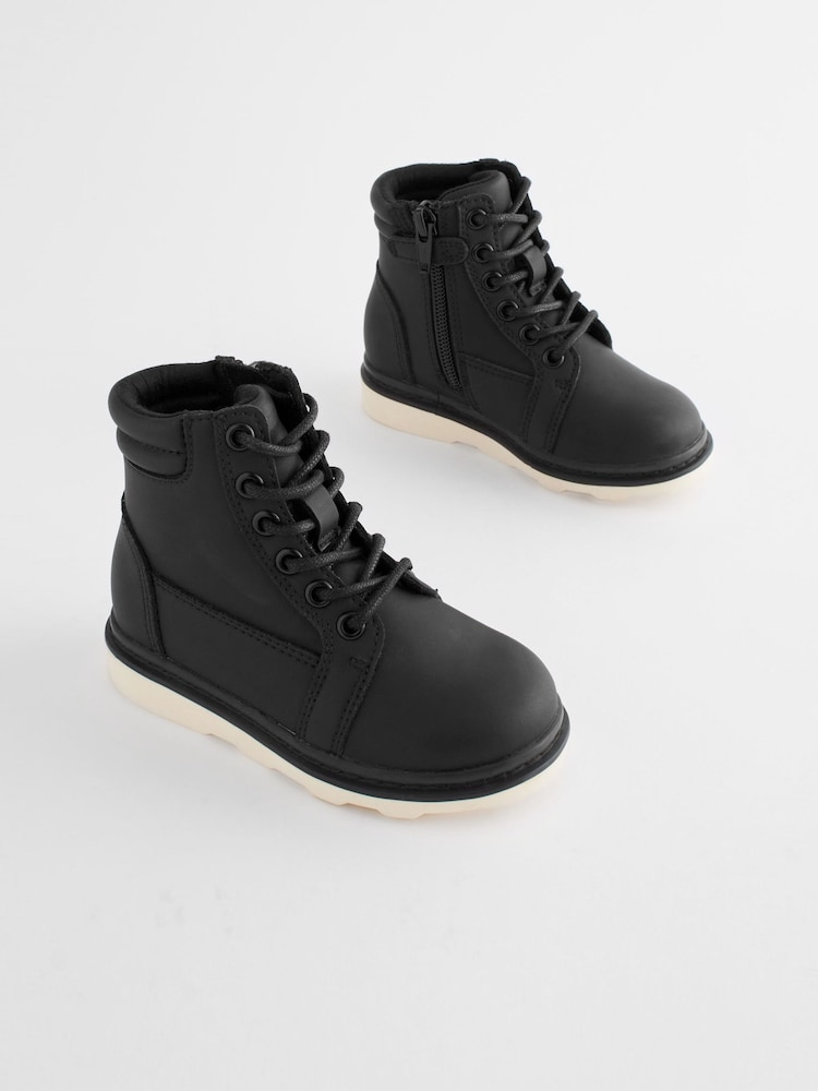 Black Utility Boots - Image 1 of 5