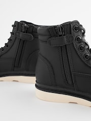 Black Utility Boots - Image 3 of 5