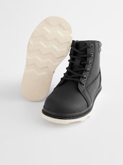 Black Utility Boots - Image 4 of 5
