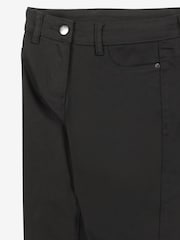 Black Power Stretch Denim Leggings - Image 6 of 7