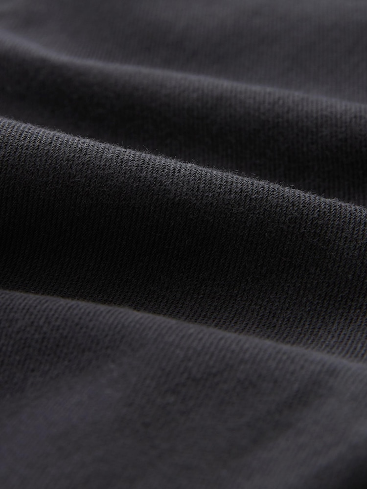 Black Power Stretch Denim Leggings - Image 7 of 7