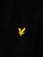 Lyle & Scott Black Lucas Bathrobe - Image 4 of 4
