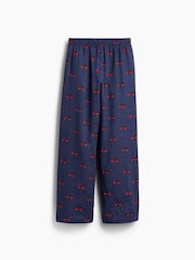 Gap Navy Christmas Truck Matching Family Flannel Pyjama Bottoms (4-13yrs) - Image 5 of 6