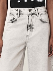AllSaints Grey Payton Crop Jeans - Image 2 of 7
