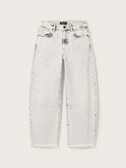 AllSaints Grey Payton Crop Jeans - Image 7 of 7