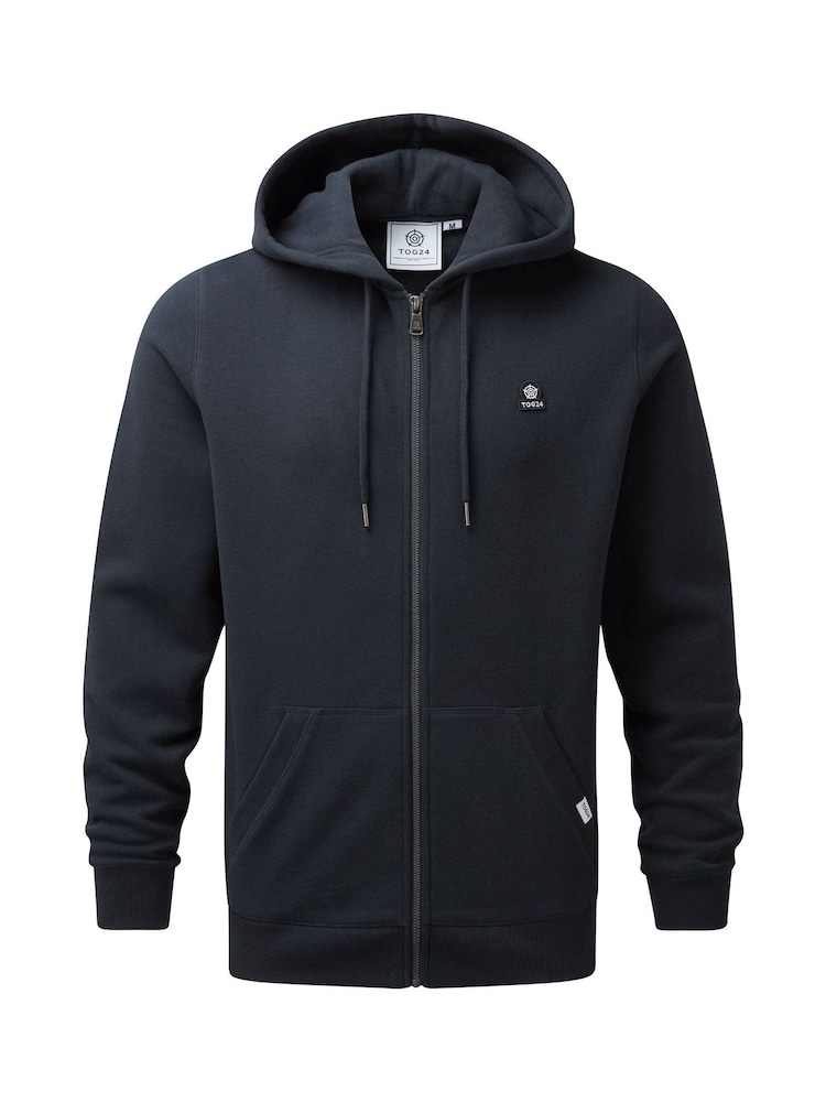 Tog 24 Dark Blue Alden Supersoft Hoodie - Image 7 of 7 Tog 24 Dark Blue Alden Supersoft Hoodie - Image 7 of 7