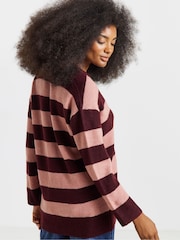 Simply Be Pink Sponge Boyfriend Cardigan - Image 4 of 4