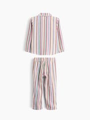 Gap Multi Stripe Matching Family Flannel Pyjamas Set (6mths-5yrs) - Image 5 of 6