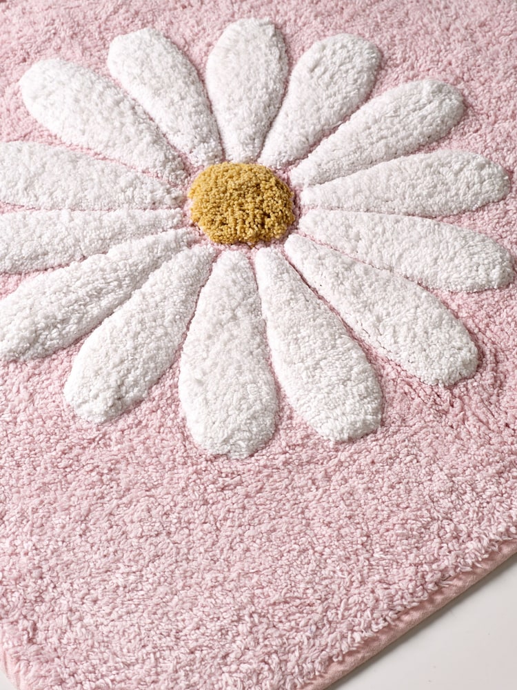 Tapis de marguerite 100% coton - Image 3 of 5