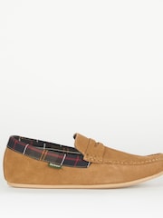 رملي - حذاء للبيت سويد Porterfield من Barbour  - صورة 1 من 7