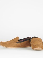 رملي - حذاء للبيت سويد Porterfield من Barbour  - صورة 4 من 7