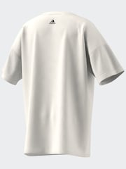 adidas White Sportswear T-Shirt - Image 3 of 3