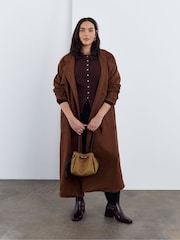 Simply Be Cinched cardigan med knapper - Billede 3 af 4