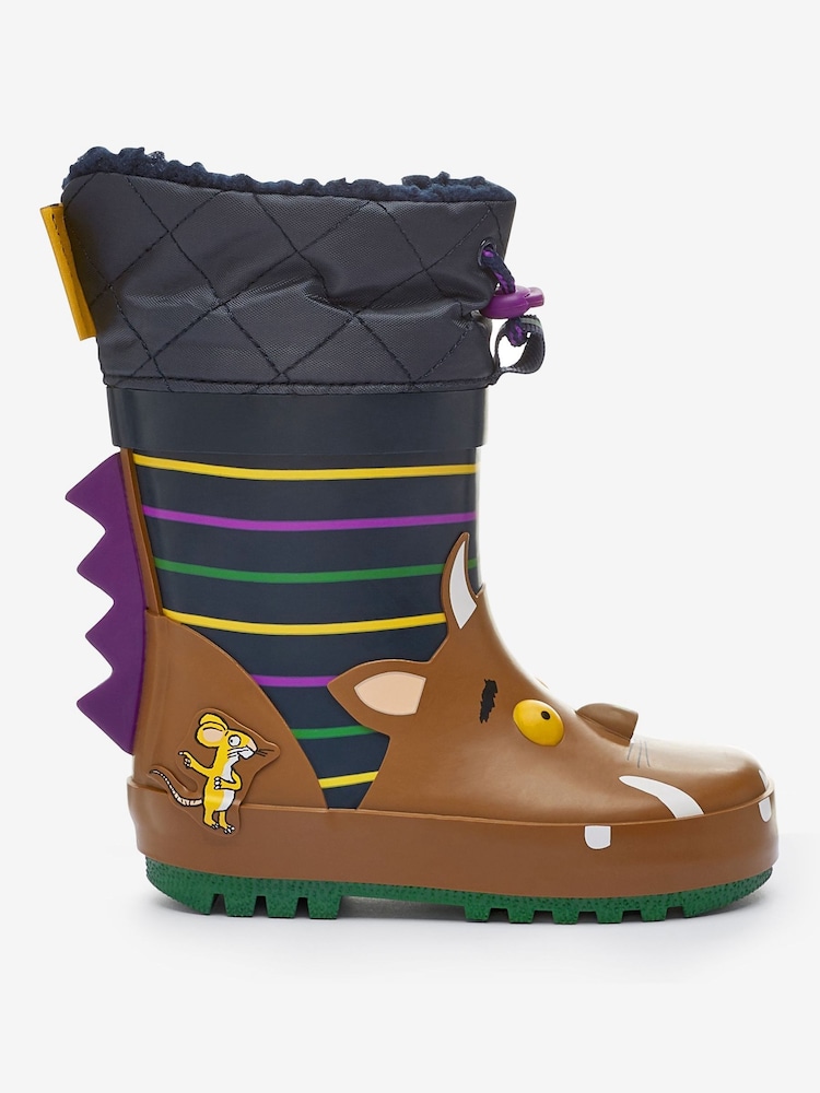 Navy Gruffalo Cuff Wellies - Image 1 of 6