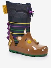 Navy Gruffalo Cuff Wellies - Image 2 of 6
