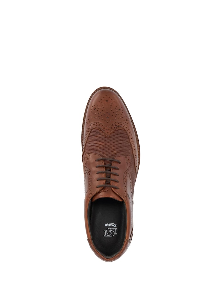 Dune London Brown Standard Fit Barkings Casual Shoes - Image 2 of 5 Dune London Brown Standard Fit Barkings Casual Shoes - Image 2 of 5