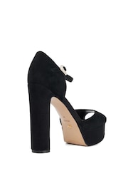 Dune London Black Myans Smart Sandals - Image 3 of 5