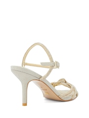 Dune London Metallic Marvelous Heeled Sandals - Image 2 of 5
