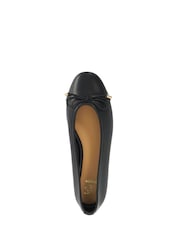 Dune London Black Haliah Ballet Pumps - Image 4 of 5