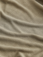 Khaki Green Long Sleeve High Neck Semi-Sheer Top - Image 6 of 6