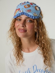 Skinnydip Blue x Paddington T-Shirt and Trouser Pyjamas Set with Eye Mask - Image 5 of 5