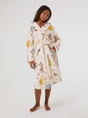 Skinnydip White Disney Winnie the Pooh Ecru Dressing Gown - Image 1 of 3