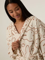 Skinnydip White x Miffy Flower Dressing Gown - Image 3 of 4