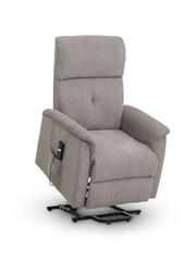 Julian Bowen Grey Ava Recliner Chair - Image 3 of 6