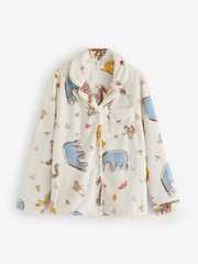 Skinnydip White Disney Winnie The Pooh Ecru Fleece Pyjamas Set - Image 11 of 12