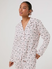 Skinnydip White x Hello Kitty Pyjamas Set with Scrunchie - Image 2 of 8