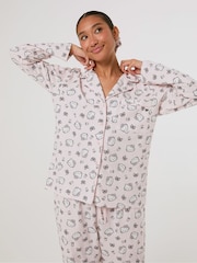 Skinnydip White x Hello Kitty Pyjamas Set with Scrunchie - Image 3 of 8
