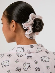 Skinnydip White x Hello Kitty Pyjamas Set with Scrunchie - Image 7 of 8