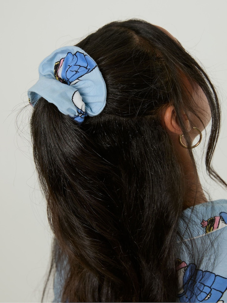 Skinnydip Blue x Peanuts Snoopy Coat Pyjamas Set with Scrunchie - Image 5 of 5