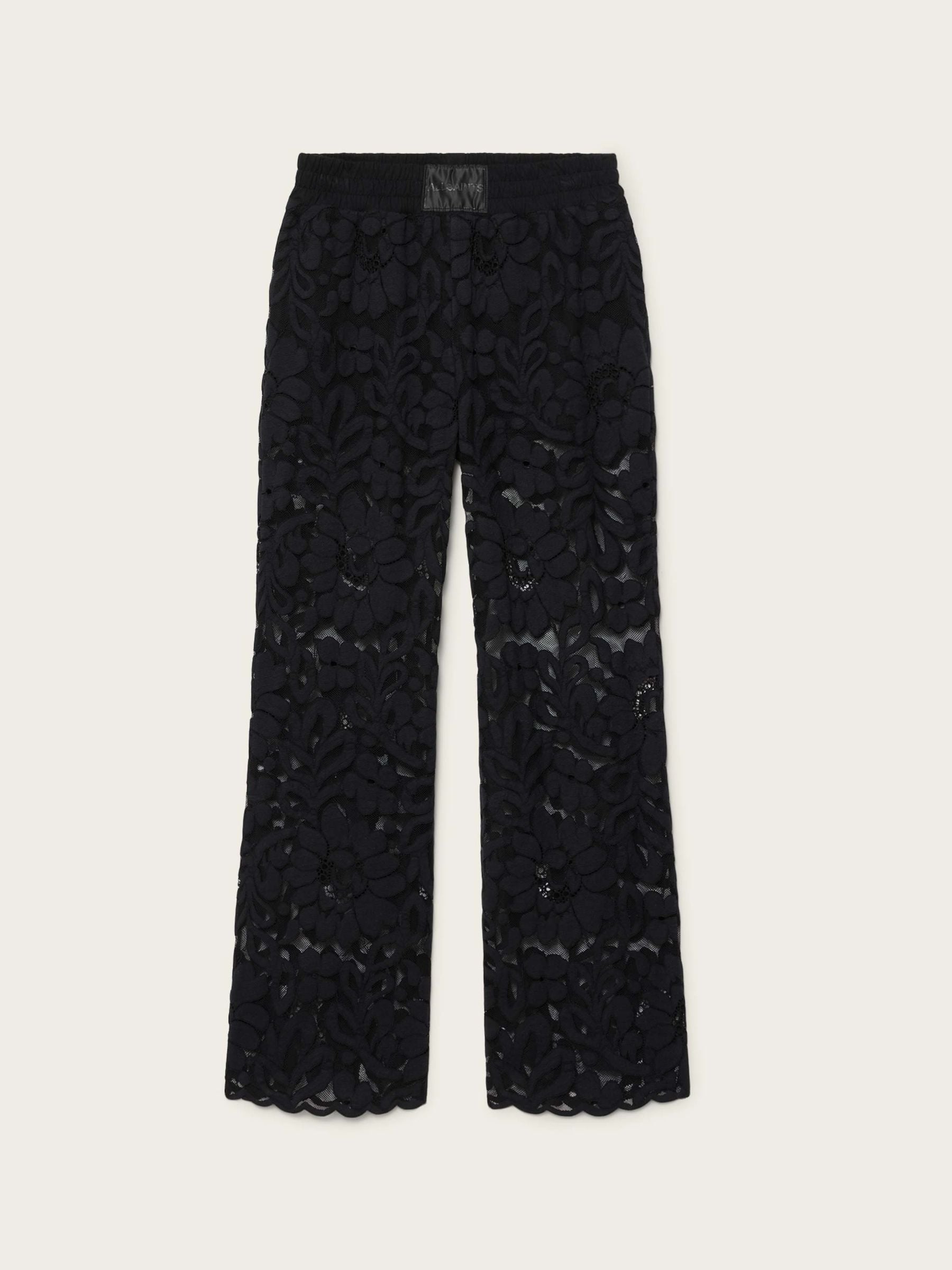 Buy AllSaints Black Amelie Lace Trousers from Next USA