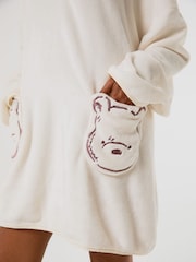 Skinnydip Disney Winnie the Pooh 3D Ears Blanket Hoodie - صورة 8 من 9
