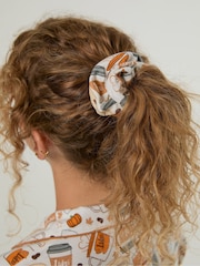 Skinnydip Orange x Gilmore Pyjamas with Scrunchie Set - Image 5 of 5
