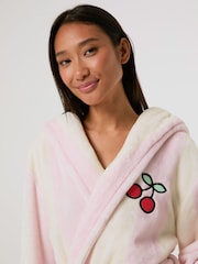 Skinnydip Pink x Hello Kitty Stripe  Robe - Image 7 of 9