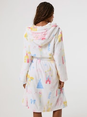 Skinnydip White Disney Princess Glitter Dressing Gown - Image 3 of 6