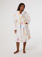 Skinnydip White Disney Princess Glitter Dressing Gown - Image 5 of 6