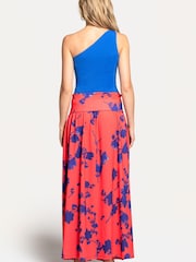 HotSquash Red Roll Top Maxi Skirt - Image 2 of 5