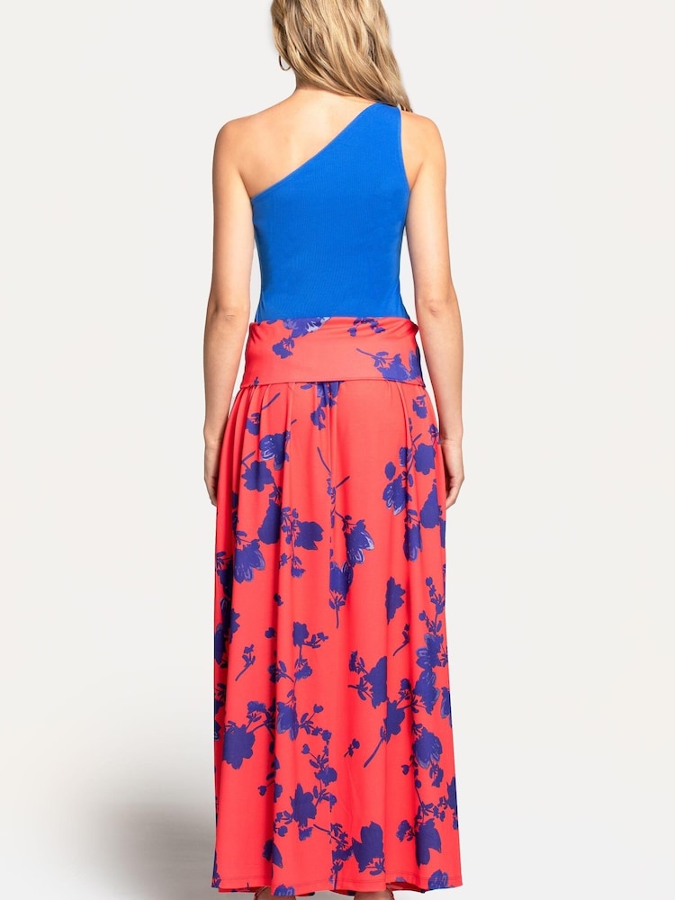 HotSquash Red Roll Top Maxi Skirt - Image 2 of 5