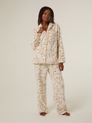 Skinnydip White x Miffy Flower Fleece Pyjamas Set - Image 4 of 5