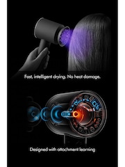 Dyson Purple Supersonic Straight to Wavy Hair Dryer - Image 8 of 9